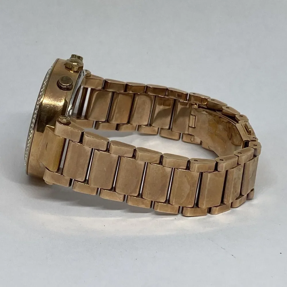 Michael Kors MK5538 Women's Gold Stainless Steel Quartz Analog Dial Watch GE520